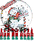 Let it Snow - Snowman in a Globe - Shonna