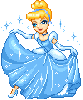 Cinderella in gown