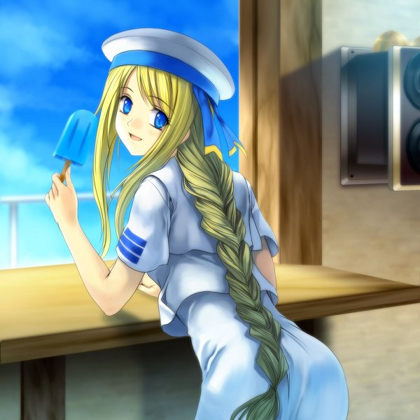 sailor eating