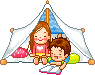 Kids in a Tent