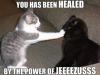 you has been healed 
