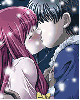 winter anime lovers kiss