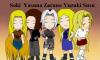 mine and my friends and cusions naruto chars