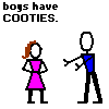 Boys have Cooties