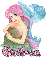 Andrea - Pink Mermaid Sparkle