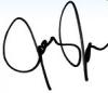 Joe Jonas Signature