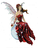 Red Fairy with Alternating Colors