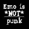 emo is not punk