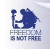 always remember freedom is NOT free
