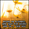 bring me flowers