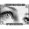 beauty in the eyes