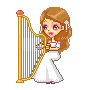 cute - harp