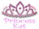 Princess Kat with pink crown!!