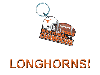 Texas Longhorns Keychain