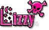 Pink Skull & Stars - Lizzy