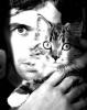 david fonseca with a cat