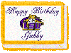 Gabby Happy Birthday LSU