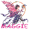 Fairy holding Dragon with Maggie