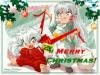 Inuyasha Wish You A Merry Christmas!!!Happy Holidays!!