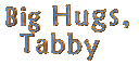 TABBY big hugs swinging
