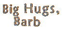 BARB big hugs swinging