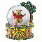 Pooh & Piglet Snowglobe (with snowfall effect)- Beth