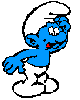 Smurf- Laughning (animated)