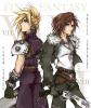 Cloud and Squall -  FF Heros!