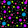 background polka dots