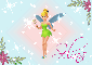 Tinkerbell Poster (with sparkles)- Selina