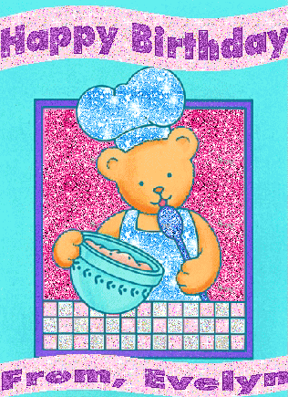 Happy Birthday From, Evelyn
