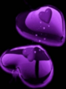 2 purple hearts