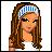 Brown Hair Girl With Blue HeadBand