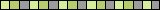 Green, pink, and gray