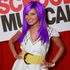 ashley tisdale with PURPLE hair!!