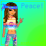 colorful peace avatar =)