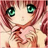 Girl holding a heart