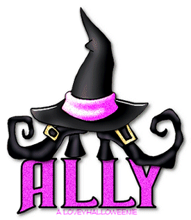 Witch Hat N Boots Pink Ally