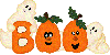 Boo - pumpkins n ghosts