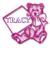 pink teddybear tracy