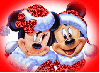 Christmas Minnie and Mickey