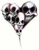 skull heart