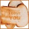 love you (toast)
