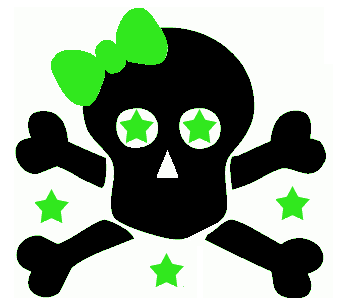 Green skull