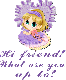 Lilac heart cutie