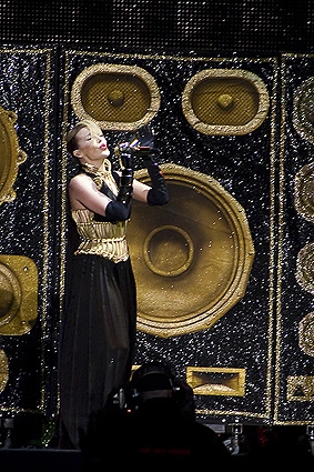 kylie minogue in buenos aires, argentina