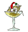 mouse in a glass