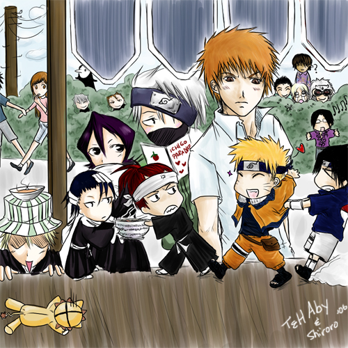 Naruto and Bleach