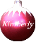 ornament with kimberly on it
