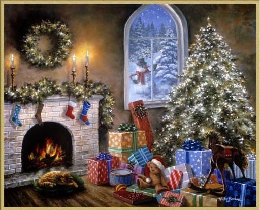 Christmas scene